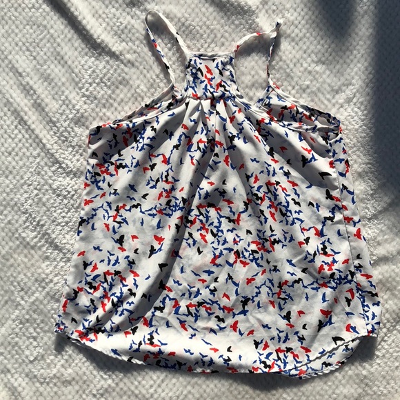 3/$15❤️Shasa Red White Blue Bird Tank - Picture 4 of 4